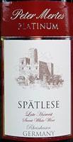 Peter Mertes Riesling Spatlese (750)