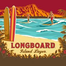 Kona - Longboard Island Lager (18 pack 12oz cans) (18 pack 12oz cans)