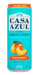 Casa Azul Peach Mango 4pk Cn (4 pack 12oz cans) (4 pack 12oz cans)