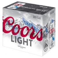 Coors Brewing Co - Coors Light (30 pack 12oz cans) (30 pack 12oz cans)